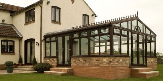Black uPVC Gable Conservatory