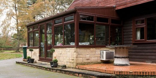 Rosewood Upvc Lean To Conservatory