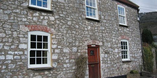 White uPVC Sliding Sash Windows