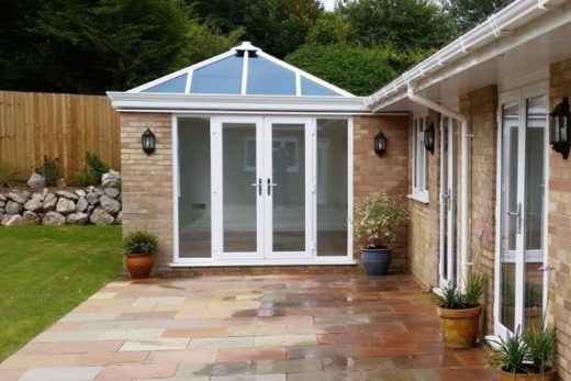 Bespoke white uPVC LivinRoom