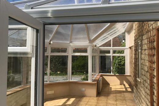 Bespoke conservatory interior view