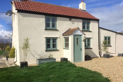 Chartwell green uPVC casement windows