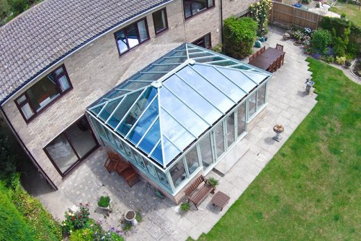 Chartwell green uPVC Edwardian conservatory