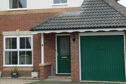 Green composite door