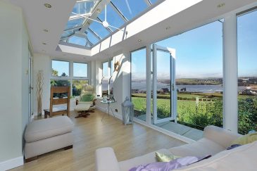 White uPVC LivinRoom Interior