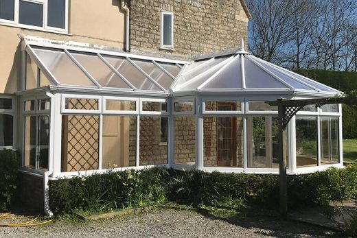 Bespoke P Shaped conservatory