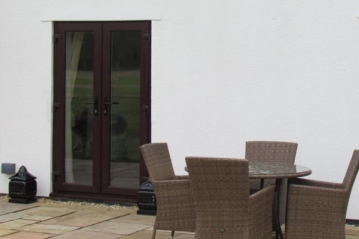 Rosewood uPVC french doors
