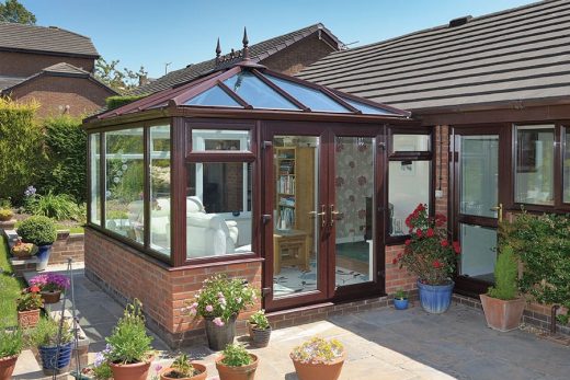 Rosewood uPVC Edwardian conservatory
