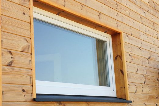 White uPVC tilt and turn window