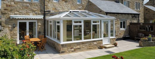 White uPVC Edwardian Conservatory
