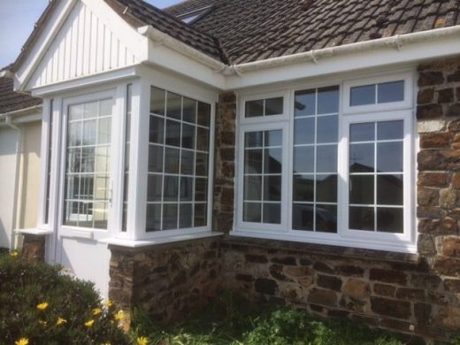 White uPVC Georgian Windows