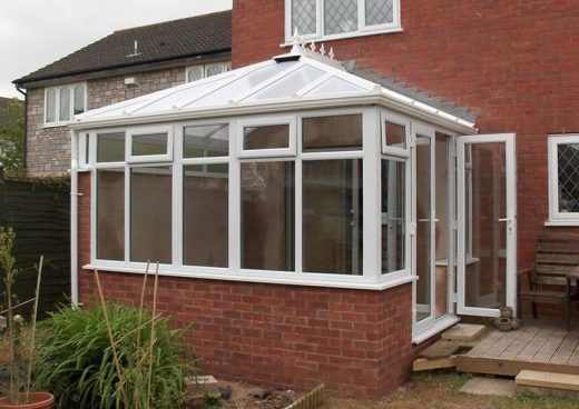 White uPVC Edwardian Conservatory