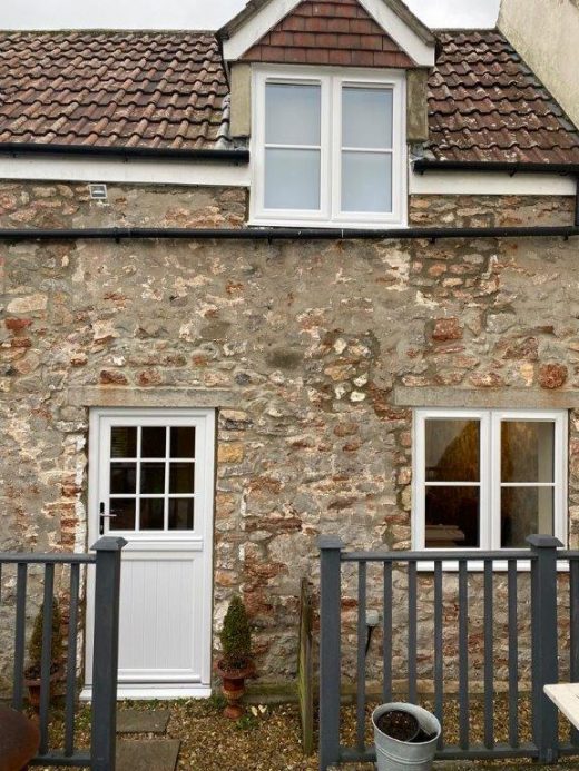 White Upvc Windows