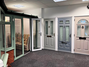 doors with different designs on them